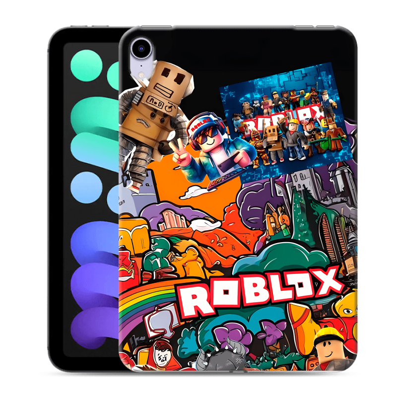 Силиконовый чехол на Ipad Mini (2021) с принтом Roblox Роблокс Силиконовый чехол на Ipad Mini (2021) с принтом Roblox Роблокс