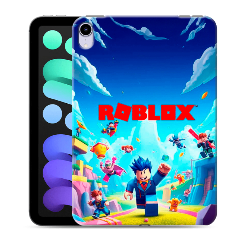 Силиконовый чехол на Ipad Mini (2021) с принтом Roblox Роблокс Силиконовый чехол на Ipad Mini (2021) с принтом Roblox Роблокс