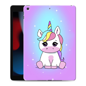 Силиконовый чехол на планшета Ipad 10.2 (2021) с принтом Единорог Силиконовый чехол на планшета Ipad 10.2 (2021) с принтом Единорог
