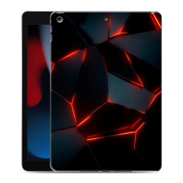 Силиконовый чехол на планшета Ipad 10.2 (2021) с принтом Яркие абстракции Силиконовый чехол на планшета Ipad 10.2 (2021) с принтом Яркие абстракции