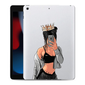 Силиконовый чехол на планшета Ipad 10.2 (2021) с принтом Женские принты Силиконовый чехол на планшета Ipad 10.2 (2021) с принтом Женские принты