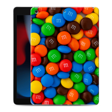 Силиконовый чехол на планшета Ipad 10.2 (2021) с принтом Конфеты Силиконовый чехол на планшета Ipad 10.2 (2021) с принтом Конфеты
