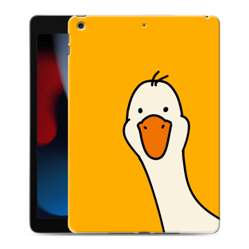 Силиконовый чехол на Ipad 10.2 (2021) с принтом Утка Силиконовый чехол на Ipad 10.2 (2021) с принтом Утка