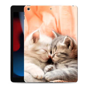 Силиконовый чехол на Ipad 10.2 (2021) с принтом Котята Силиконовый чехол на Ipad 10.2 (2021) с принтом Котята