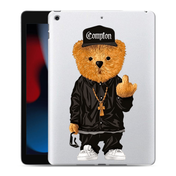 Силиконовый чехол на Ipad 10.2 (2021) с принтом Мишка Силиконовый чехол на Ipad 10.2 (2021) с принтом Мишка