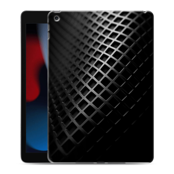 Силиконовый чехол на Ipad 10.2 (2021) с принтом Текстура металла Силиконовый чехол на Ipad 10.2 (2021) с принтом Текстура металла
