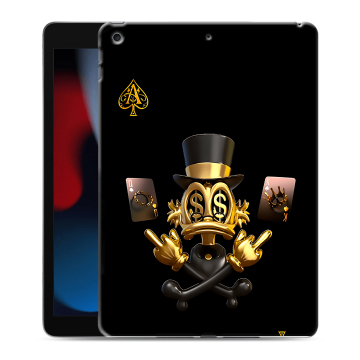 Силиконовый чехол на Ipad 10.2 (2021) с принтом Золотой скрудж макдак