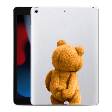 Силиконовый чехол на Ipad 10.2 (2021) с принтом Медведь Силиконовый чехол на Ipad 10.2 (2021) с принтом Медведь