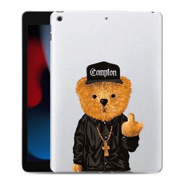 Силиконовый чехол на Ipad 10.2 (2021) с принтом Плюшевый медведь Силиконовый чехол на Ipad 10.2 (2021) с принтом Плюшевый медведь