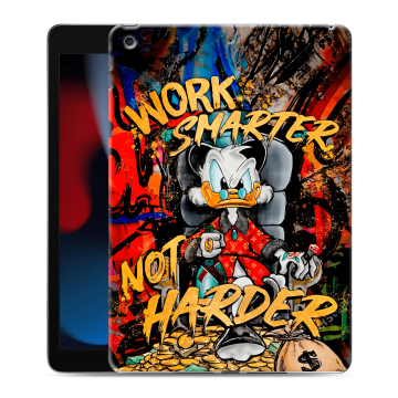 Силиконовый чехол на Ipad 10.2 (2021) с принтом Дональд Дак Деньги Силиконовый чехол на Ipad 10.2 (2021) с принтом Дональд Дак Деньги