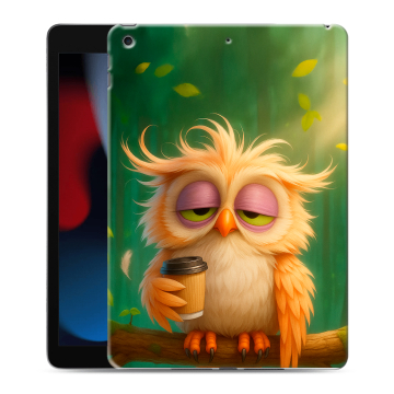 Силиконовый чехол на Ipad 10.2 (2021) с принтом сова Силиконовый чехол на Ipad 10.2 (2021) с принтом сова