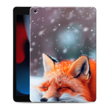 Силиконовый чехол на Ipad 10.2 (2021) с принтом лиса Силиконовый чехол на Ipad 10.2 (2021) с принтом лиса