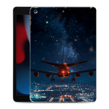 Силиконовый чехол на Ipad 10.2 (2021) с принтом самолет Силиконовый чехол на Ipad 10.2 (2021) с принтом самолет