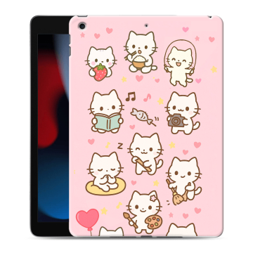 Силиконовый чехол на Ipad 10.2 (2021) с принтом Hello Kitty Хелоу Кити Силиконовый чехол на Ipad 10.2 (2021) с принтом Hello Kitty Хелоу Кити
