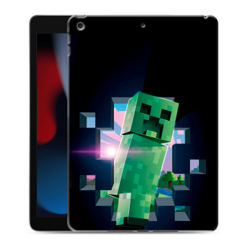 Силиконовый чехол на Ipad 10.2 (2021) с принтом Майнкрафт Minecraft Силиконовый чехол на Ipad 10.2 (2021) с принтом Майнкрафт Minecraft