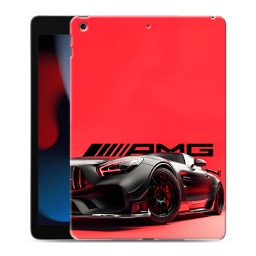 Силиконовый чехол на Ipad 10.2 (2021) с принтом Мерседес Mercedes AMG Силиконовый чехол на Ipad 10.2 (2021) с принтом Мерседес Mercedes AMG