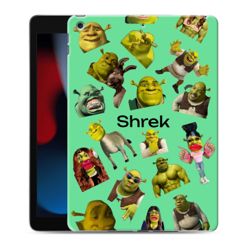 Силиконовый чехол на Ipad 10.2 (2021) с принтом Шрек Shrek Силиконовый чехол на Ipad 10.2 (2021) с принтом Шрек Shrek