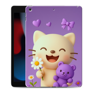 Силиконовый чехол на Ipad 10.2 (2021) с принтом для девочек Силиконовый чехол на Ipad 10.2 (2021) с принтом для девочек