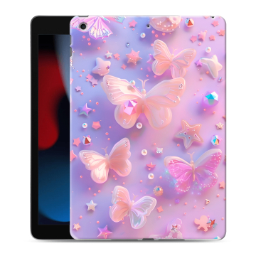 Силиконовый чехол на Ipad 10.2 (2021) с принтом Бабочки