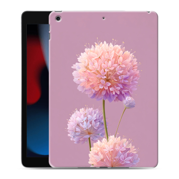 Силиконовый чехол на Ipad 10.2 (2021) с принтом Цветы Силиконовый чехол на Ipad 10.2 (2021) с принтом Цветы