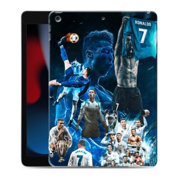 Силиконовый чехол на Ipad 10.2 (2021) с принтом Реал Роналдо