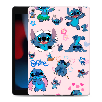 Силиконовый чехол на Ipad 10.2 (2021) с принтом Лило и Стич Силиконовый чехол на Ipad 10.2 (2021) с принтом Лило и Стич