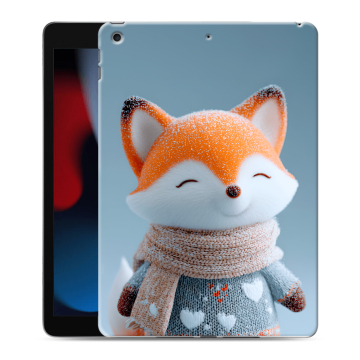 Силиконовый чехол на Ipad 10.2 (2021) с принтом Лиса Силиконовый чехол на Ipad 10.2 (2021) с принтом Лиса