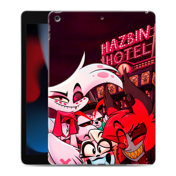 Силиконовый чехол на Ipad 10.2 (2021) с принтом Hazbin Hotel Отель Хазбин Силиконовый чехол на Ipad 10.2 (2021) с принтом Hazbin Hotel Отель Хазбин