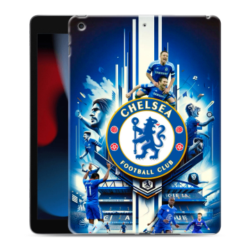 Силиконовый чехол на Ipad 10.2 (2021) с принтом Chelsea Челси Силиконовый чехол на Ipad 10.2 (2021) с принтом Chelsea Челси