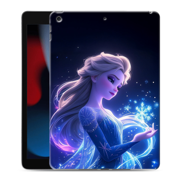 Силиконовый чехол на Ipad 10.2 (2021) с принтом Холодное сердце Frozen Силиконовый чехол на Ipad 10.2 (2021) с принтом Холодное сердце Frozen
