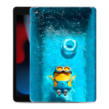 Силиконовый чехол на Ipad 10.2 (2021) с принтом Миньоны