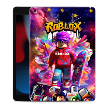 Силиконовый чехол на Ipad 10.2 (2021) с принтом Roblox Роблокс