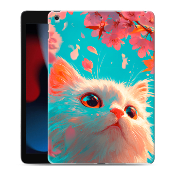 Силиконовый чехол на Ipad 10.2 (2021) с принтом Красивый кот Силиконовый чехол на Ipad 10.2 (2021) с принтом Красивый кот