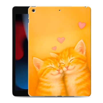Силиконовый чехол на Ipad 10.2 (2021) с принтом Милые котята Силиконовый чехол на Ipad 10.2 (2021) с принтом Милые котята