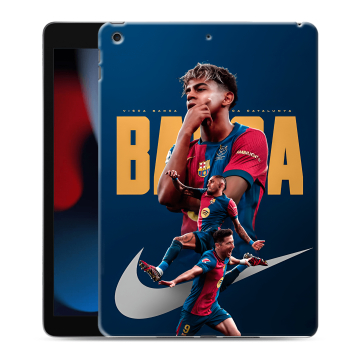 Силиконовый чехол на Ipad 10.2 (2021) с принтом Барселона Barca Yamal Силиконовый чехол на Ipad 10.2 (2021) с принтом Барселона Barca Yamal