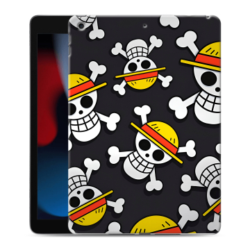 Силиконовый чехол на Ipad 10.2 (2021) с принтом One Piece Ван Пис Силиконовый чехол на Ipad 10.2 (2021) с принтом One Piece Ван Пис