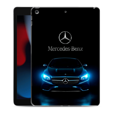 Силиконовый чехол на Ipad 10.2 (2021) с принтом Mercedes Мерседес