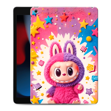 Силиконовый чехол на Ipad 10.2 (2021) с принтом Labubu Лабубу Силиконовый чехол на Ipad 10.2 (2021) с принтом Labubu Лабубу