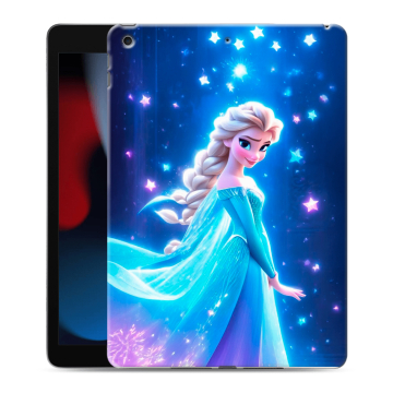 Силиконовый чехол на Ipad 10.2 (2021) с принтом Холодное сердце Frozen Силиконовый чехол на Ipad 10.2 (2021) с принтом Холодное сердце Frozen
