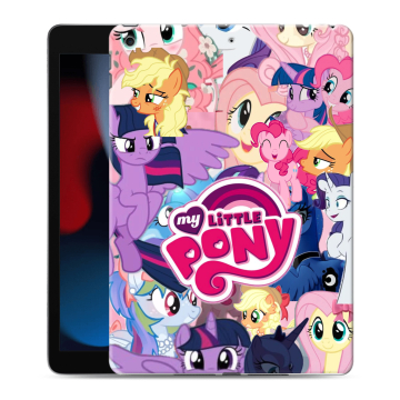 Силиконовый чехол на Ipad 10.2 (2021) с принтом My little pony Дружба чудо Силиконовый чехол на Ipad 10.2 (2021) с принтом My little pony Дружба чудо