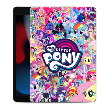 Силиконовый чехол на Ipad 10.2 (2021) с принтом My little pony Дружба чудо Силиконовый чехол на Ipad 10.2 (2021) с принтом My little pony Дружба чудо