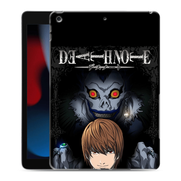 Силиконовый чехол на Ipad 10.2 (2021) с принтом Death note Тетрадь смерти Силиконовый чехол на Ipad 10.2 (2021) с принтом Death note Тетрадь смерти