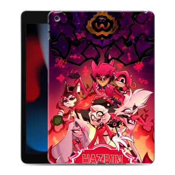 Силиконовый чехол на Ipad 10.2 (2021) с принтом Hazbin Hotel Отель Хазбин Силиконовый чехол на Ipad 10.2 (2021) с принтом Hazbin Hotel Отель Хазбин