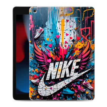 Силиконовый чехол на Ipad 10.2 (2021) с принтом Nike Найк Силиконовый чехол на Ipad 10.2 (2021) с принтом Nike Найк