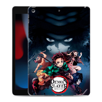 Силиконовый чехол на Ipad 10.2 (2021) с принтом Demon Slayer Клинок рассекающий демонов Силиконовый чехол на Ipad 10.2 (2021) с принтом Demon Slayer Клинок рассекающий демонов