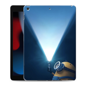 Силиконовый чехол на Ipad 10.2 (2021) с принтом Миньоны Силиконовый чехол на Ipad 10.2 (2021) с принтом Миньоны