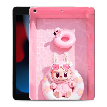 Силиконовый чехол на Ipad 10.2 (2021) с принтом Labubu Лабубу Силиконовый чехол на Ipad 10.2 (2021) с принтом Labubu Лабубу