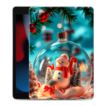 Силиконовый чехол на Ipad 10.2 (2021) с принтом Новый год Силиконовый чехол на Ipad 10.2 (2021) с принтом Новый год