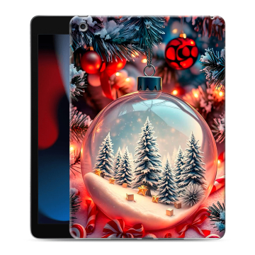 Силиконовый чехол на Ipad 10.2 (2021) с принтом Новый год Силиконовый чехол на Ipad 10.2 (2021) с принтом Новый год