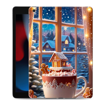 Силиконовый чехол на Ipad 10.2 (2021) с принтом Новый год Силиконовый чехол на Ipad 10.2 (2021) с принтом Новый год